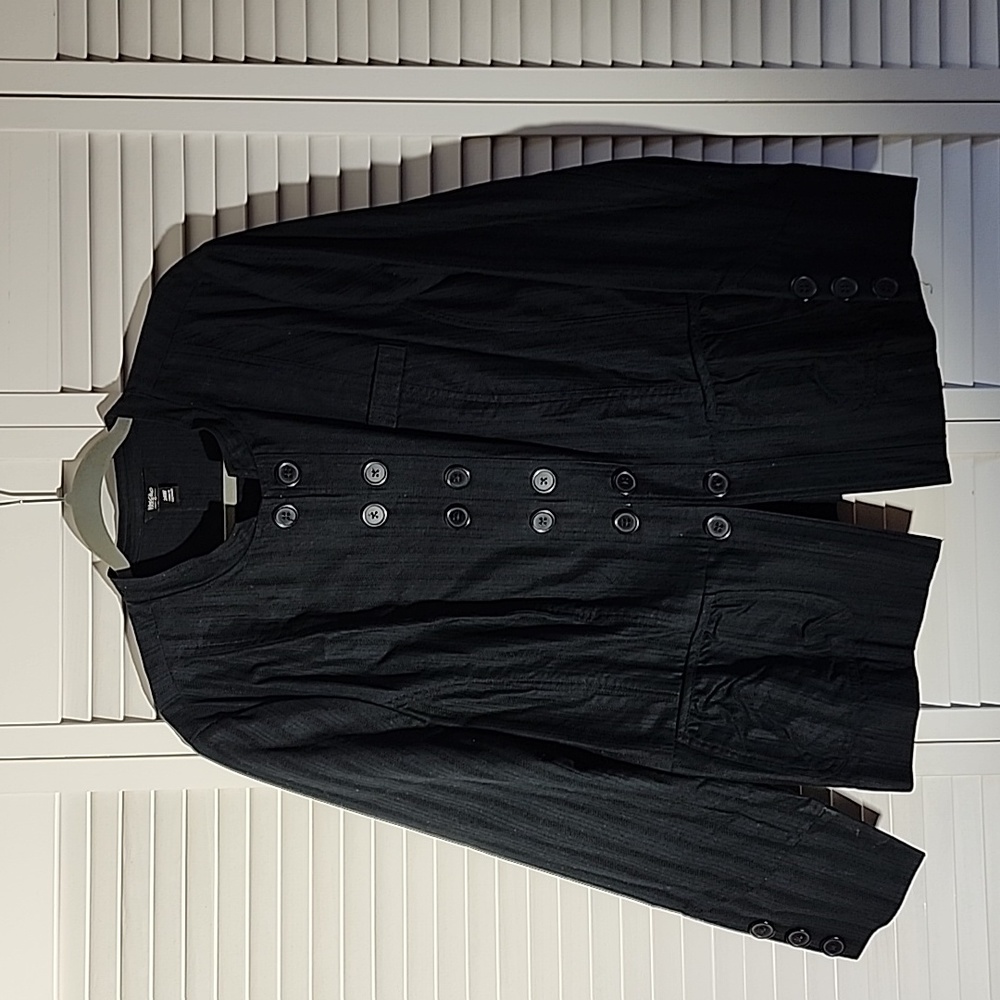 Mossimo Utility Jacket Women's Plus 24W Black